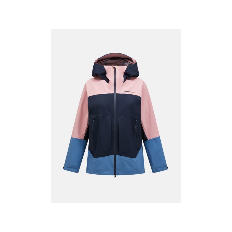 Peak Performance W Vislight Gore-Tex C-Knit Ski Jacket Pink Import z PMSport Your Sports Performance