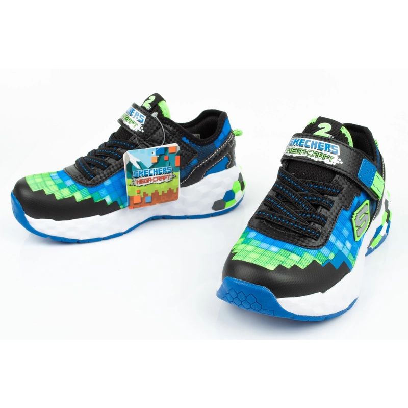 Skechers Minecraft LED Jr 402204L/BBLM shoes Footwear/Lifestyle/Skechers Your Sports Performance