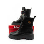 Lee Cooper boots, women's boots, leather boots, warm boots Lee Cooper