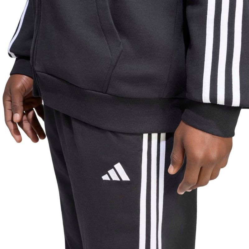 Men's adidas Essentials 3-Stripes Single Jersey Pants Black KY6611