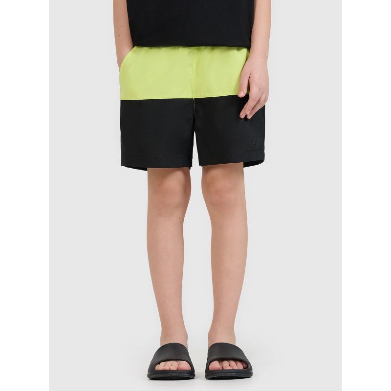 Boys' beach shorts 4F 4FJWSS25UBDSM116-45S *Kategoria tymczasowa Your Sports Performance