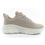 Skechers Bobs B Flex women's sneakers, fashionable beige Skechers