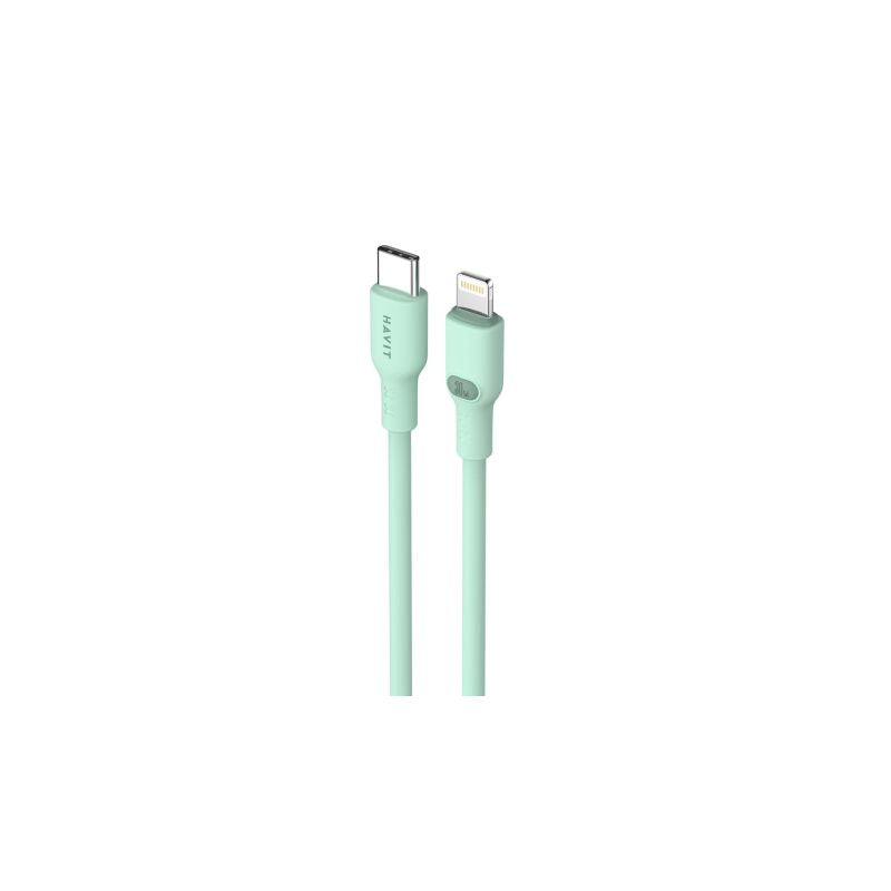 Havit Type C-Lightning Cable CB6281 1.0m (green) In preparation Your Sports Performance