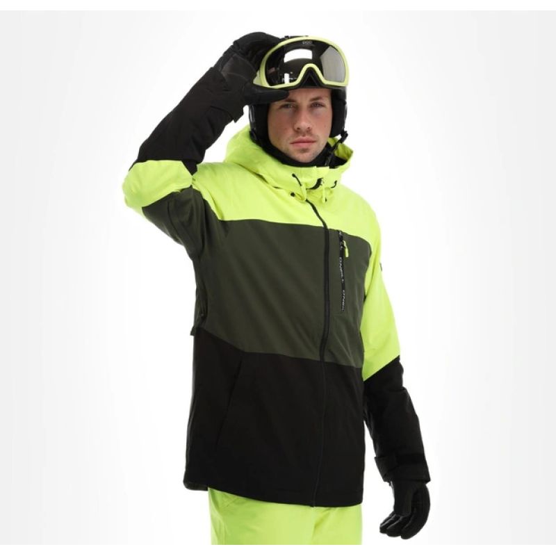 O'neill Men's Winter Sports Jacket Carbonite Snowboard Skis 10K Green Black To be categorized Your Sports Performance