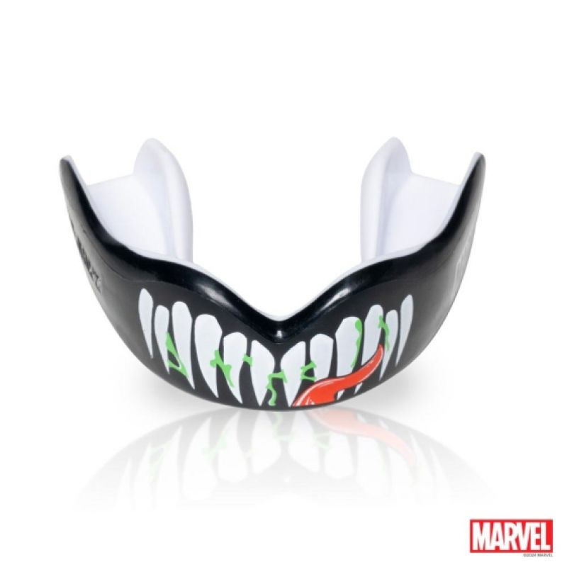 OZ-TT "Extro Marvel Deadpool" Mouthguards Red and Black SENIOR In preparation Your Sports Performance