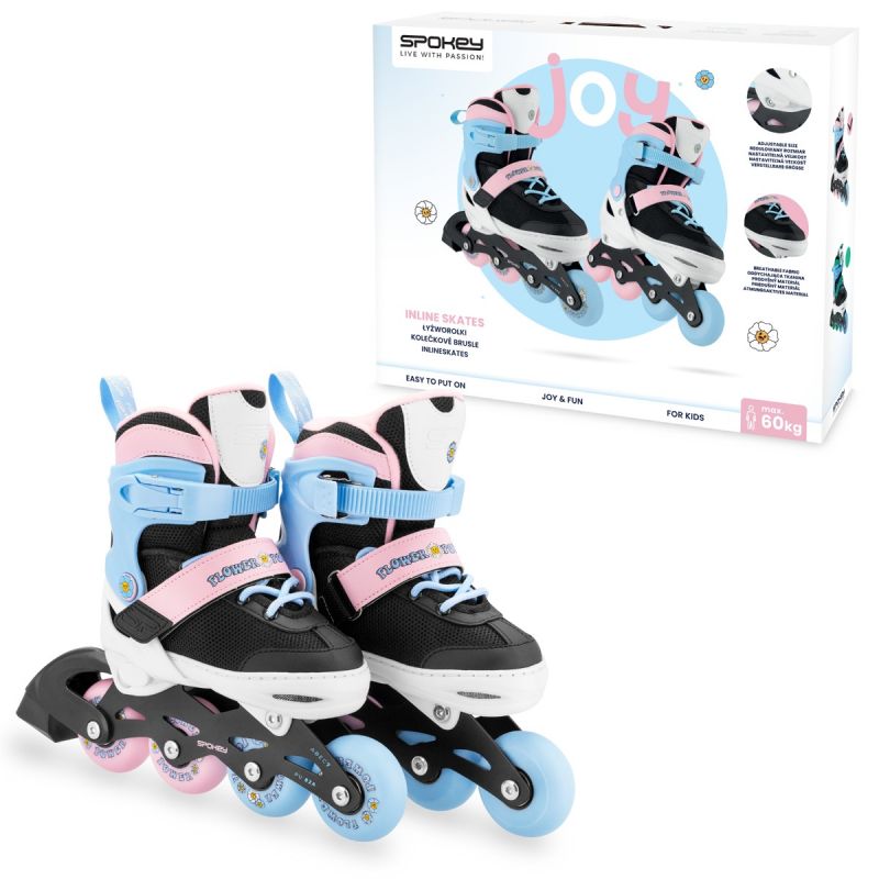 Spokey Joy Jr SPK-942544 inline skates, sizes 31-34 GN/BL Accessories/Skating/Rolki (pozostałe) Your Sports Performance