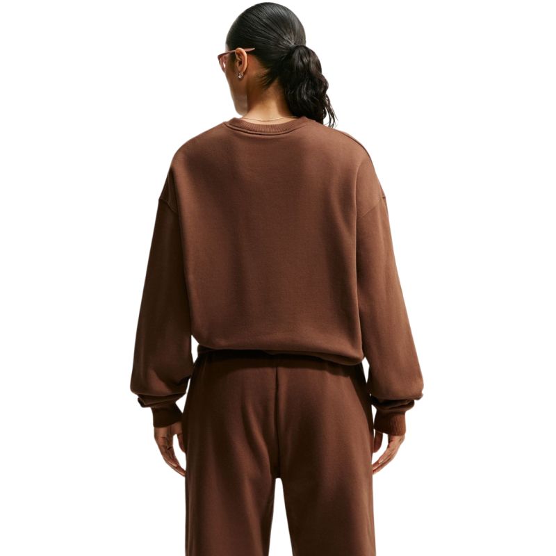 Nike Studio Fleece Women's Sweatshirt Brown IM8082 259