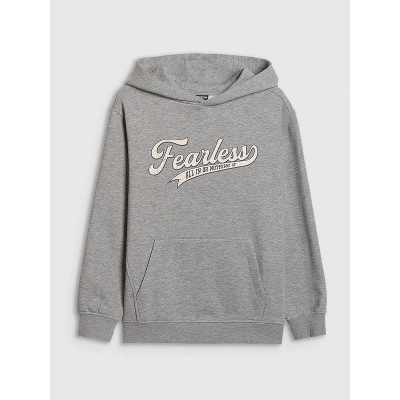 Boy's loose hooded sweatshirt 4F 4FJRSS26TSWSM2636-27M 4f