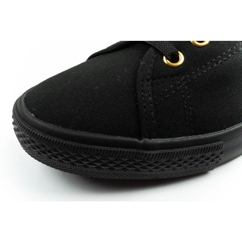 Lee Cooper shoes women's sneakers sporty black slip-on ballet flats