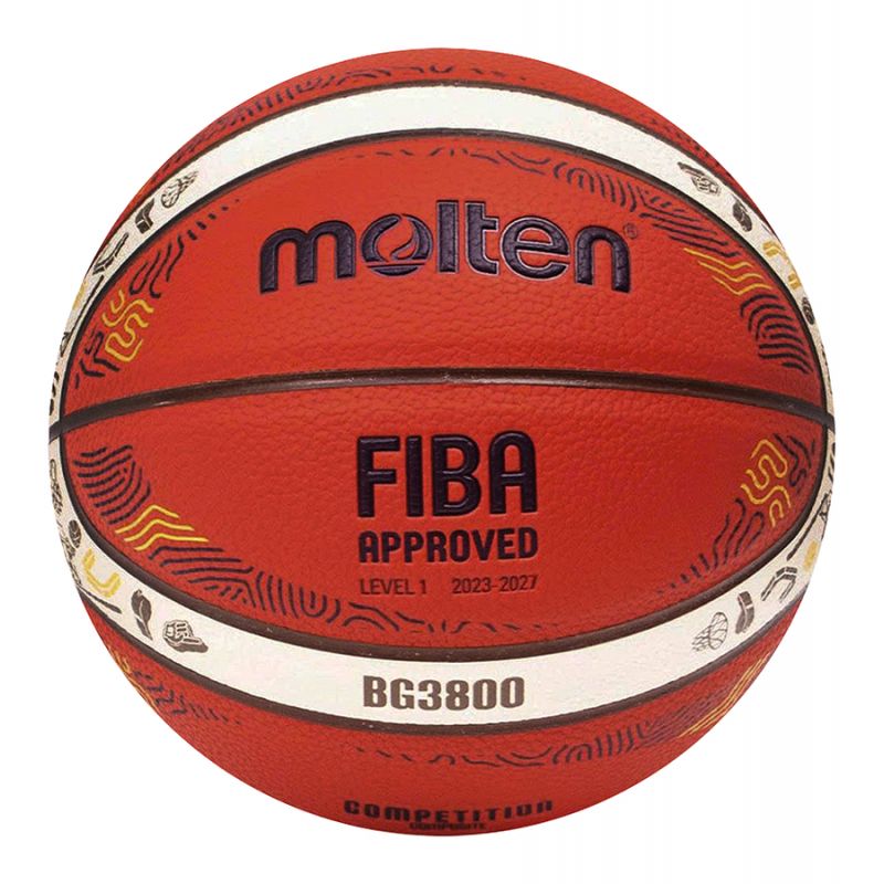 Molten Eurobaset 2025 Replica Basketball B7G3800-E5Z Accessories/Balls/Basketball Your Sports Performance