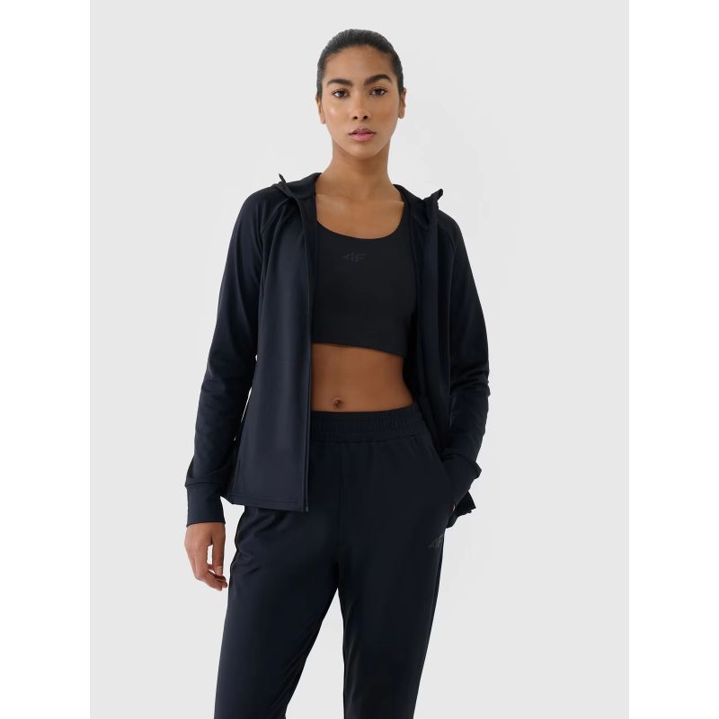 Women's slim quick-drying training sweatshirt 4F 4FWMM00TFSWF653-20S *Kategoria tymczasowa Your Sports Performance