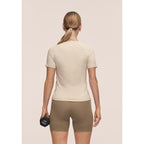 CASALL Essential Tee women's T-shirt, beige