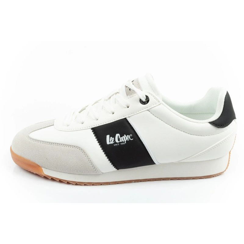 Lee Cooper sports shoes sneakers men's fashionable comfortable white Lee Cooper