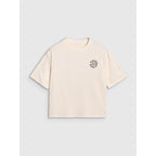Women's oversize printed T-shirt 4F 4FWSS25TTSHF1993-11S *Kategoria tymczasowa Your Sports Performance