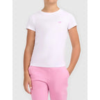 Girls' cotton T-shirt 4F 4FJWMM00TTSHF3615-10S