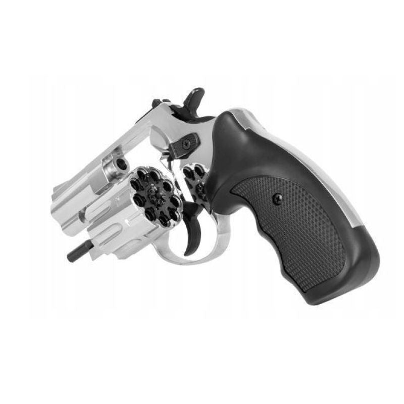ZORAKI R1-K6L BAS blank alarm and signal revolver, 2.5" barrel, cal. .22 Long Blank, flash chrome (R1256MNP-BAS) In preparation Your Sports Performance