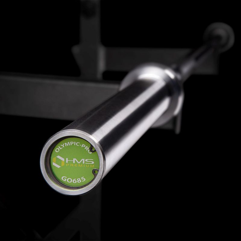 Olympic bar 20 kg / 2200 mm with lock jaw clamps HMS GO685 In preparation Your Sports Performance