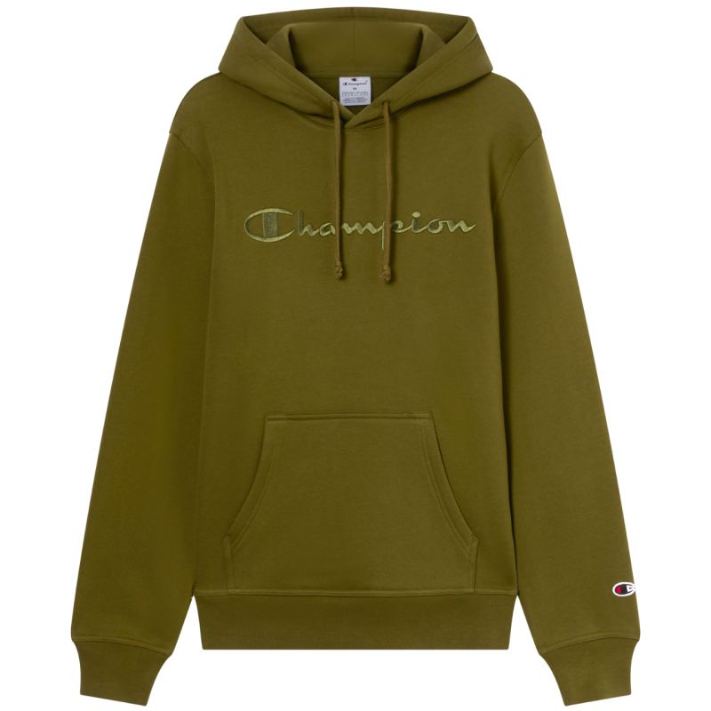 Champion Hooded Sweatshirt Men's Olive 220271 GS585 Champion