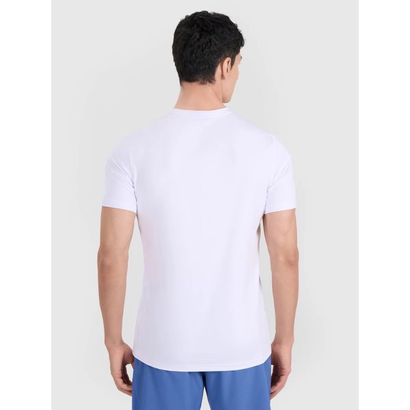 Men's quick-drying training T-shirt 4F 4FWMM00TFTSM1830-10S *Kategoria tymczasowa Your Sports Performance