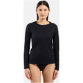 BL TOP ACTIVE LIGHT Crew-Neck Long-Sleeve Shirt, Black