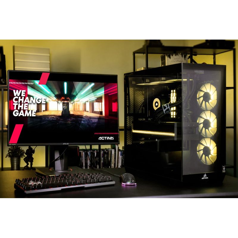 Actina iCUE 9800X3D/32GB/2TB/RTX5080/1000W Komputery/Komputery Gaming Actina Your Sports Performance