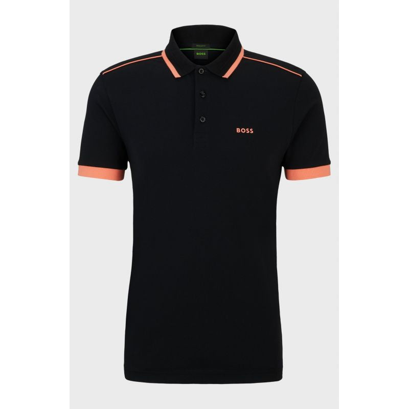 BOSS Paddy 1 NERO Men's Polo Shirt Regular Fit Black (50512995-001) Boss