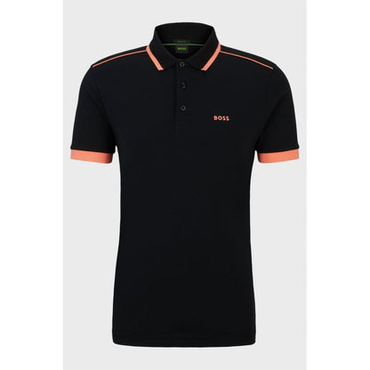 BOSS Paddy 1 NERO Men's Polo Shirt Regular Fit Black (50512995-001) Boss