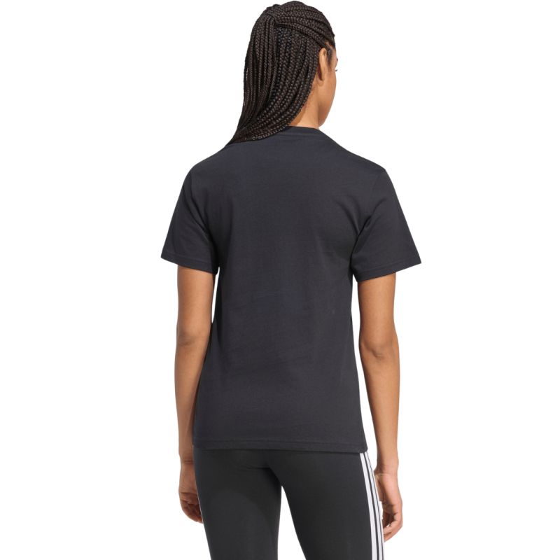adidas Floral Regular Graphic Women's T-Shirt Black KT2766