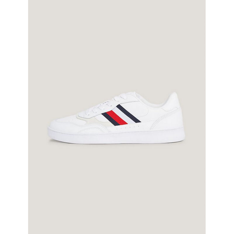 Court Cupsole Retro Lth Stripes M FM0FM04828YBS shoes Footwear/Lifestyle/Tommy Hilfiger Your Sports Performance