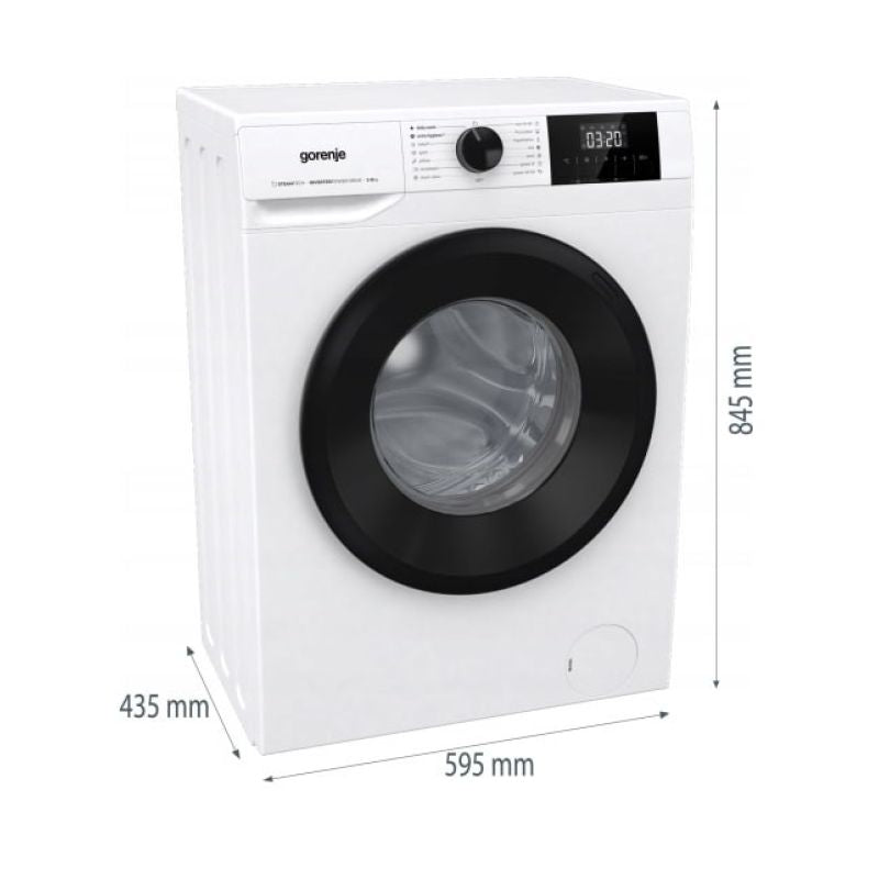 Washing machine GORENJE W3NGPI62SBS/PL AGD - Produkty/Pralki wolnostojące Your Sports Performance
