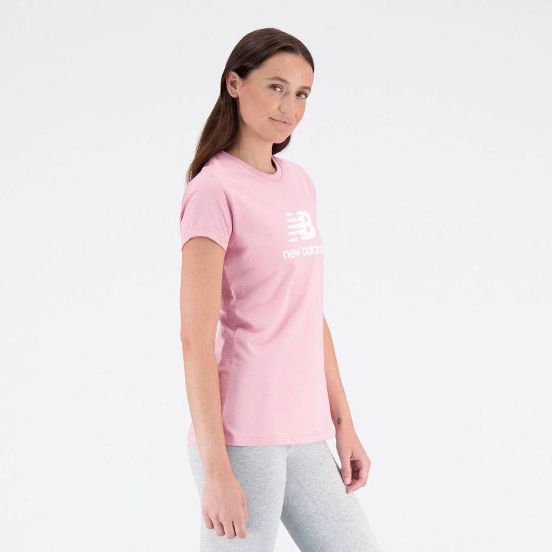 New Balance Essentials Stacked Logo CO HAO W T-shirt WT31546HAO Clothing/Lifestyle/T-shirts/New Balance New Balance