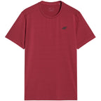Men's T-shirt 4F FNK M1521 dark red 4FWAW25TFTSM1521 61S In preparation Your Sports Performance