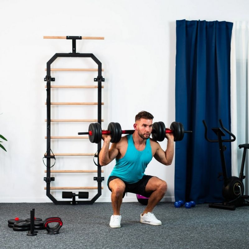 HMS SGN140 6-in-1 weight set (barbell, dumbbells and kettlebell) 40kg In preparation Your Sports Performance