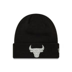 New Era NBA Chicago Bulls Metallic Black Cuff Knit Beanie - 60691272 Odzież/Czapki/Czapki z daszkiem Your Sports Performance