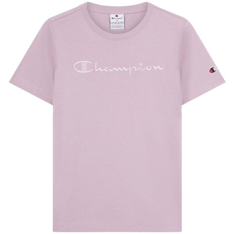 Champion SS Tee Women's Pink 118382 VS100 In preparation Your Sports Performance