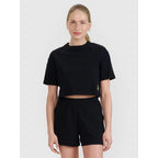 Women's crop top t-shirt 4F 4FWSS25TTSHF1977-20S *Kategoria tymczasowa Your Sports Performance