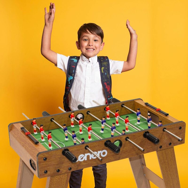 WOODEN FOOTBALL TABLE 69x36.5x65CM ENERO Accessories Your Sports Performance