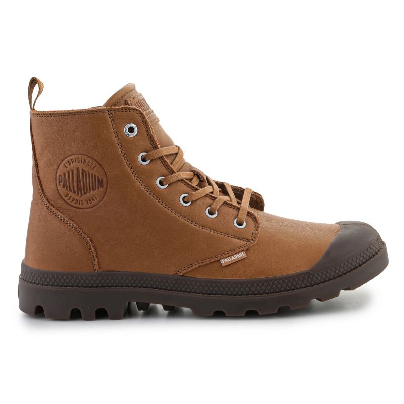 Palladium Pampa Zip Lth Ess U shoes 76888-252-M Dear Brown Footwear/Lifestyle/Palladium Your Sports Performance