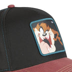 Capslab Looney Tunes Tasmanian Devil Taz Trucker Cap - CL/LOO8/1/CT/TAZ4 Odzież/Czapki/Czapki z daszkiem Your Sports Performance