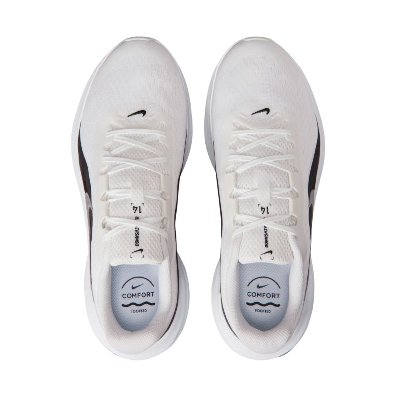 Nike Downshifter 14 Men's Shoes White and Black IB1895 107