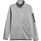 Men's fleece 4F M443 cool light gray melange 4FWSS26TFLEM443 27M