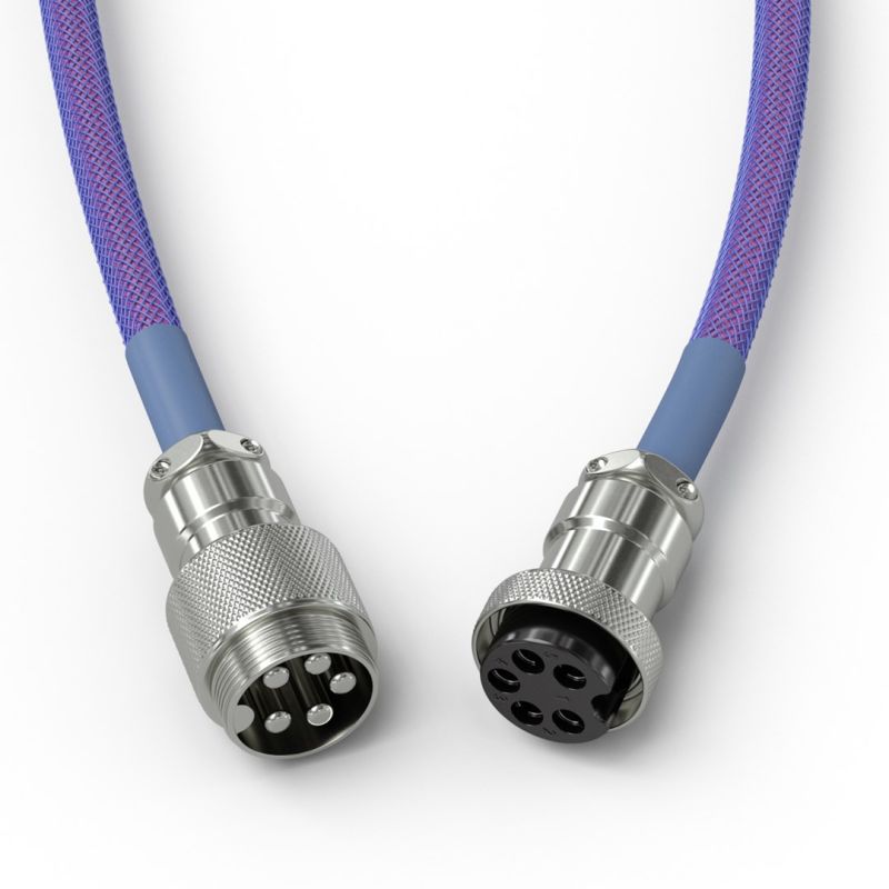 Glorious Gaming GLO-KB-ACC-CBL-COIL-NEB Keyboard/Mouse Cable Purple 1.4m Kable i adaptery/Kable USB Your Sports Performance