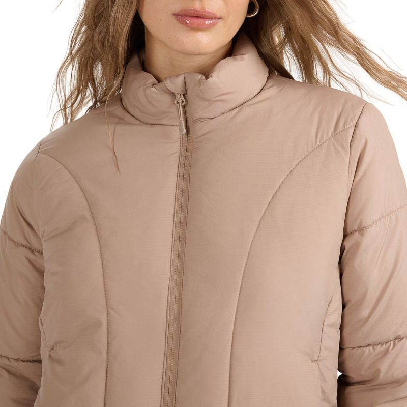 Women's jacket 4F F0705 beige 4FRAW25TDJAF0705 083S To be categorized Your Sports Performance