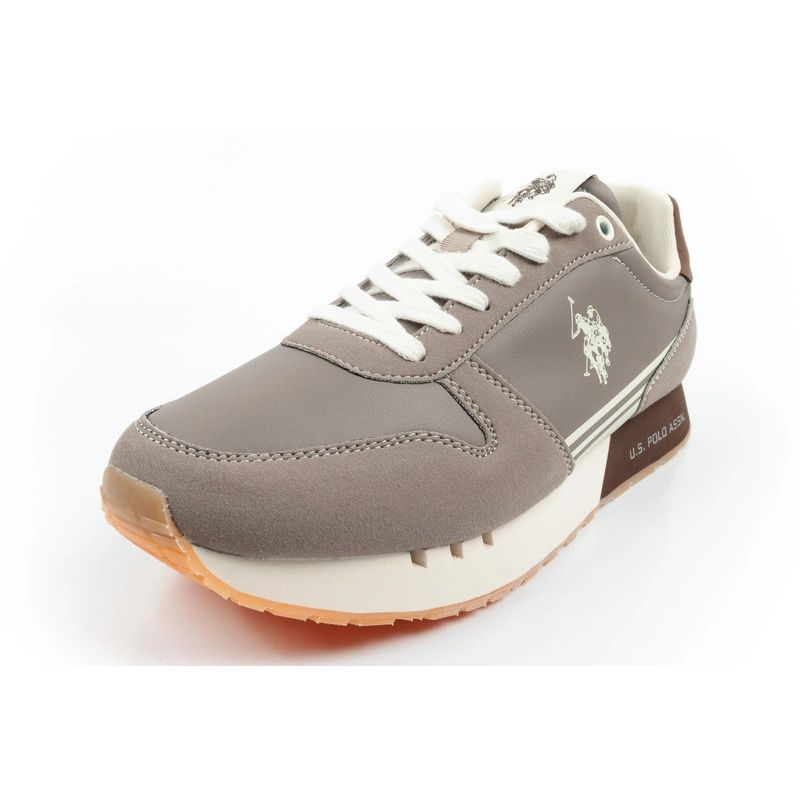 US Polo Assn sports shoes sneakers men's fashionable comfortable brown Your Sports Performance