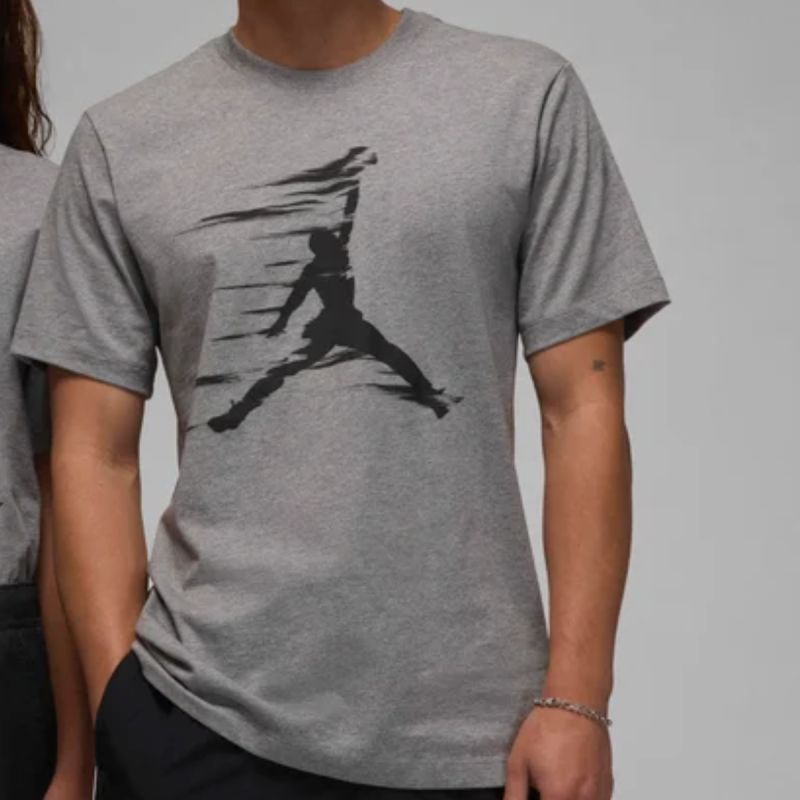 Men's Air Jordan MVP Jumpman Crew T-shirt Gray - FZ1919-091 AIR Jordan