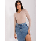 Beige striped blouse BASIC FEEL GOOD (RV-BZ-9207.41X) In preparation Your Sports Performance