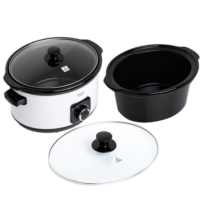 Slow cooker ADLER AD 6413w white AGD - Produkty/Wolnowary Your Sports Performance