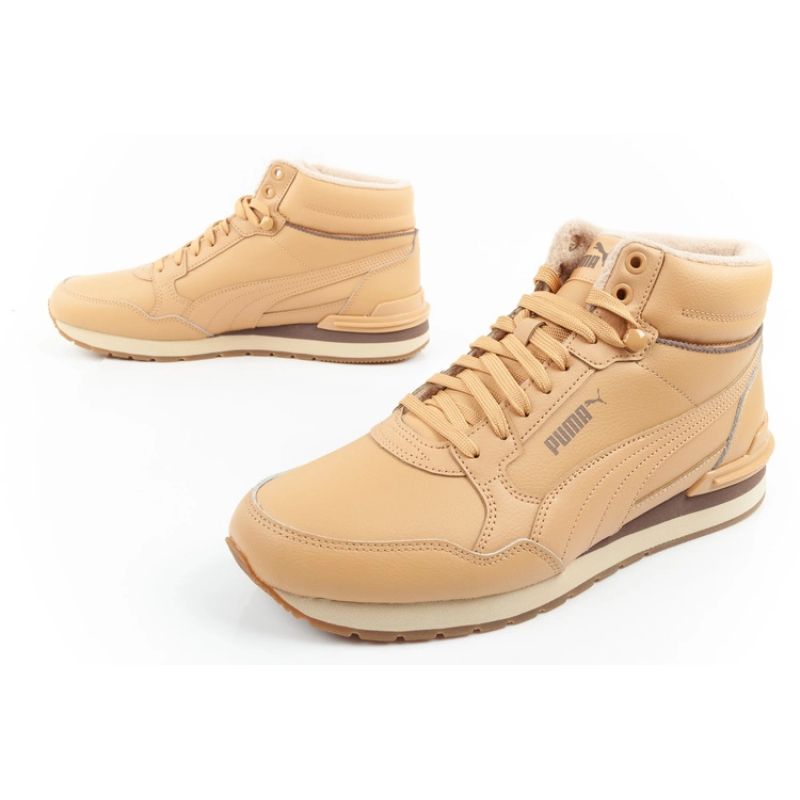 Puma ST Runner v4 Mid men's high-top sneakers brown Puma