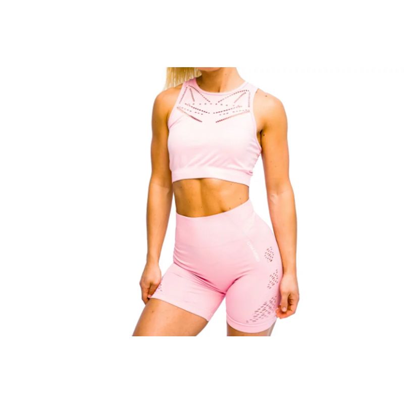 GymHero Leggings Stripes W MAUVE Clothing/Training/GymHero Your Sports Performance