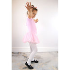Leather dance shoes with black elastic bands Jr Nazo Footwear/Lifestyle Your Sports Performance